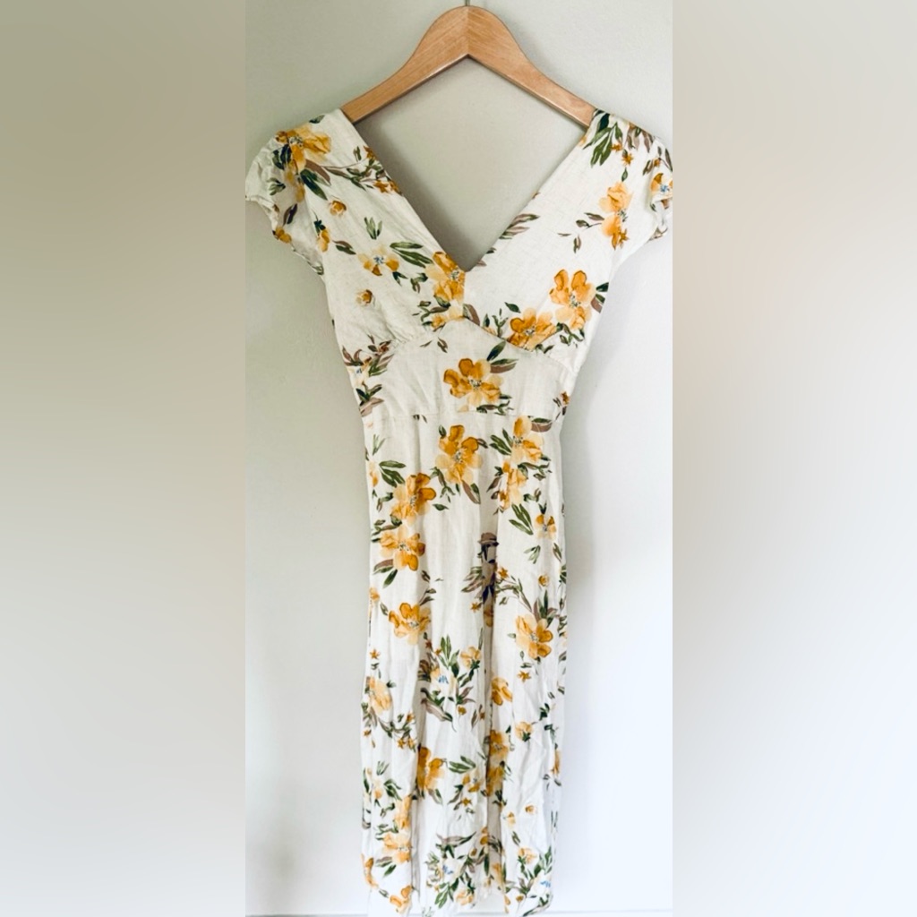 Sage The Label Midi Floral Sundress Xs